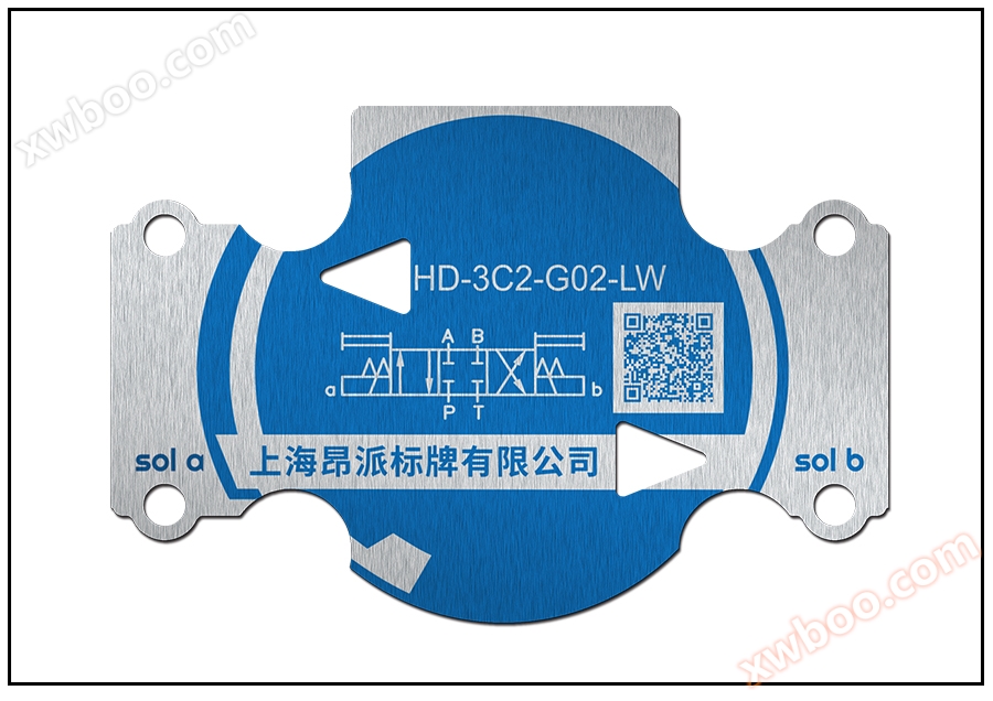 Richtingsregelklep teken
